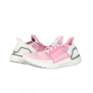 adidas 阿迪达斯 UltraBOOST 19 W 女子跑鞋 EF6517 粉/银 38.5