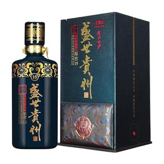 JINSHA 金沙 盛世贵州 原窖15 53%vol 酱香型白酒 500ml 礼盒装