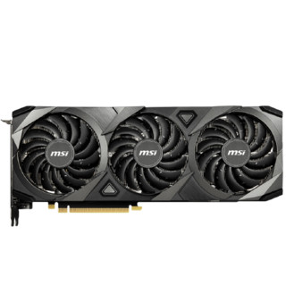 MSI 微星 GeForce RTX 3080 VENTUS 3X 显卡 10GB 黑色