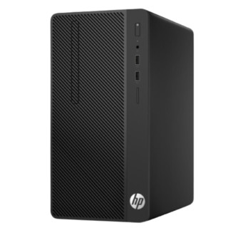 HP 惠普 280 G4 SFF-J43 商用台式机 黑色 (酷睿i3-9100、核芯显卡、4GB、256GB SSD+1TB HDD、风冷)