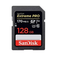 SanDisk 闪迪 Extreme PRO 至尊超极速 SDXC卡 128GB 