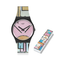 SWATCH 斯沃琪 Originals原创系列 34毫米石英腕表 GZ350