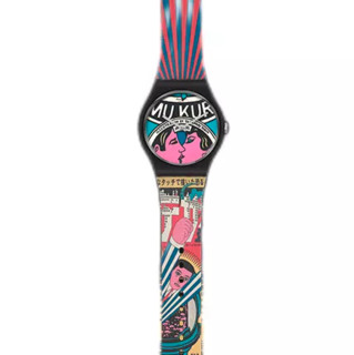 SWATCH 斯沃琪 Originals原创系列 41毫米石英腕表 SUOZ334