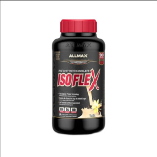 ALLMAX isoflex分离乳清蛋白粉 香草味 5磅