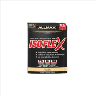 ALLMAX isoflex分离乳清蛋白粉 香草味 30g