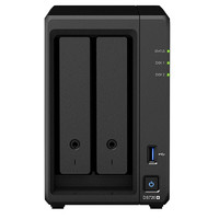 Synology 群晖 DS720+ 双盘位NAS（J4125、2GB）