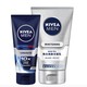 NIVEA  妮维雅 男士护肤品套装洗面奶50g+精华露10g