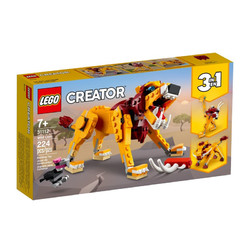 LEGO 乐高 创意百变系列 31112 狂野狮子