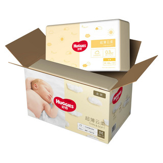 HUGGIES 好奇 金装系列 纸尿裤 M64片*2包