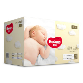 HUGGIES 好奇 金装系列 纸尿裤 M64片*2包