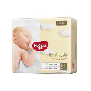 HUGGIES 好奇 金装系列 纸尿裤 XL37片