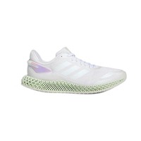 adidas 阿迪达斯 4D Run 1.0 中性跑鞋 FW1229 亮白/淡镭射银 37