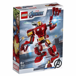 LEGO 乐高 Marvel漫威超级英雄系列 76140 钢铁侠机甲