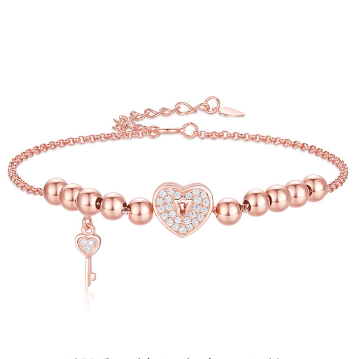 chow tai seng 周大生 s1hc0008-2 s925 女士心饰手链