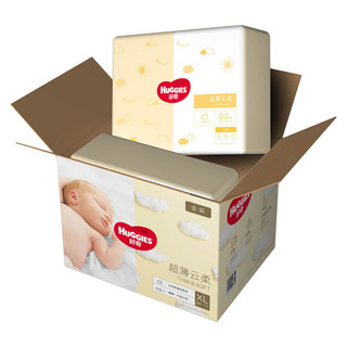 HUGGIES 好奇 金装系列 纸尿裤 XL42片*2包