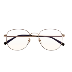 MIJIA 米家 玫瑰金钛金属眼镜框+防蓝光镜片
