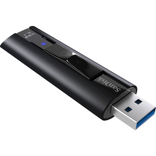 SanDisk 闪迪 至尊超极速系列 CZ880 USB 3.2 固态U盘 黑色 128GB USB