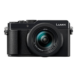 Panasonic 松下 LX100M2 1.33英寸数码相机（24-75mm、F1.7-2.8）黑色