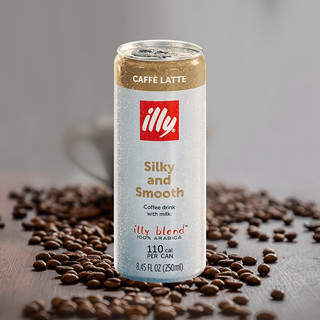 illy 意利 拿铁风味咖啡饮料 250ml*4罐