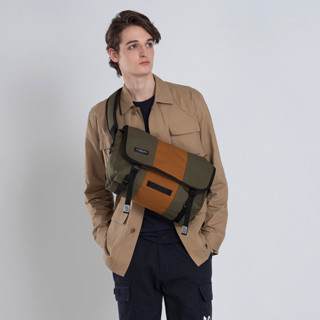 TIMBUK2 天霸 Classic系列 男女款单肩邮差包 TKB1108-1-354 橄榄石绿/黄铜 XS