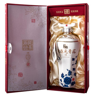 赊店老酒 赊店元青花 15 52%vol 浓香型白酒 500ml*6瓶 整箱装