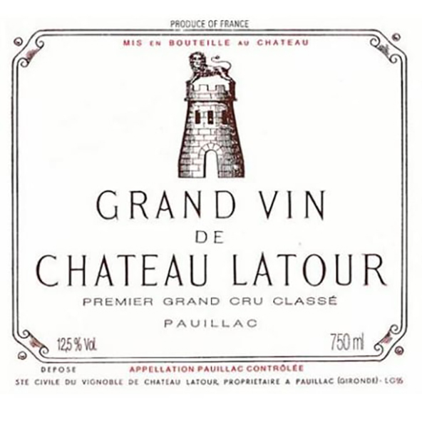 CHATEAU LATOUR 拉图酒庄 拉图酒庄波亚克干型红葡萄酒 2007年