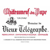 Vieux Telegraphe 老电报酒庄 老电报酒庄教皇新堡干型红葡萄酒 2008年