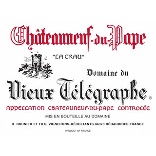 Vieux Telegraphe 老电报酒庄 老电报酒庄教皇新堡干型红葡萄酒 2017年