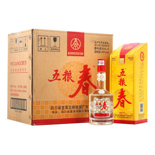 五粮春 35%vol 浓香型白酒 500ml*6瓶 整箱装