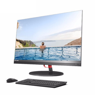 Lenovo 联想 ThinkCentre E95Z 23英寸 商用 一体机 黑色 (奔腾G4415U、核芯显卡、4GB、500GB HDD、1080P、IPS）