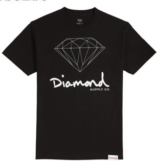 Diamond SUPPLY CO. OG Script Brilliant 男子运动T恤