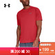 安德玛官方UA Tech 2.0男子运动训练短袖T恤Under Armour1326413 红色600 L