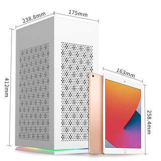 aigo 爱国者 YOGO S1 RGB ITX机箱 非侧透