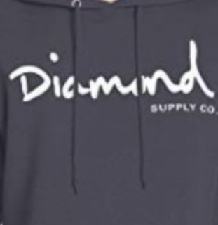 Diamond SUPPLY CO. Og Script 男子运动卫衣 海军蓝 L