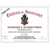 Chateau de Beaucastel 博卡斯特尔酒庄 博卡斯特尔酒庄教皇新堡干型红葡萄酒 2007年