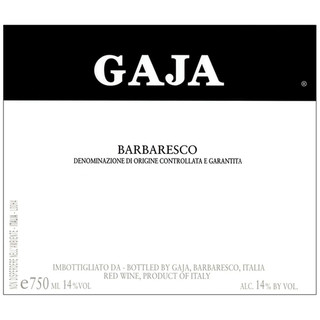 Gaja 嘉雅酒庄 嘉雅酒庄巴巴莱斯科内比奥罗干型红葡萄酒 2008年