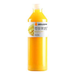 零度·果坊 NFC鲜榨芒果汁 冷鲜冷藏果汁饮料 960ml