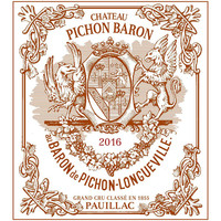 Chateau Pichon-Longueville-Baron 男爵古堡 男爵古堡波雅克干型红葡萄酒 2015年