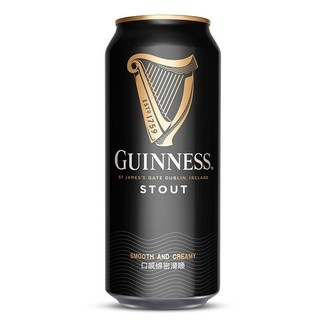 GUINNESS 健力士 司陶特黑啤酒 440ml*5听