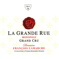 Domaine Francois Lamarche 拉玛舒酒庄 拉玛舒酒庄大街园黑皮诺干型红葡萄酒 2015年