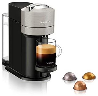 Krups XN910B Nespresso Vertuo Next 胶囊咖啡机 1.7 升水箱 通过条码识别胶囊 6 杯尺寸