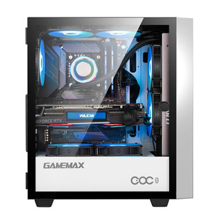 GAMEMAX 游戏帝国 布洛芬C3 RGB E-ATX机箱 半侧透