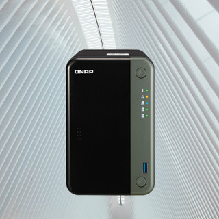 QNAP 威联通 TS-253D 2盘位NAS（J4125、4GB）