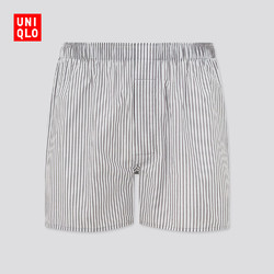 优衣库 男装 平脚短裤(条纹 透气 内裤) 432016 UNIQLO