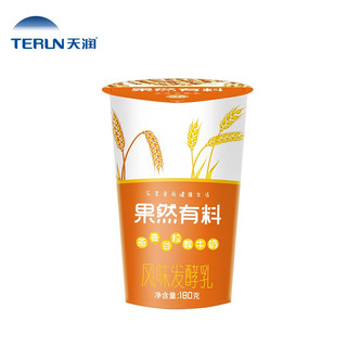 天润 TERUN 天润燕麦谷粒酸牛奶180g*12杯  低温生鲜酸奶风味发酵乳 果然有料