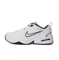 NIKE 耐克 Air Monarch 4 White Navy 男子训练鞋 415445-102 白银 40.5