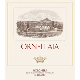 ORNELLAIA 奥纳亚酒庄 奥纳亚酒庄保格利干型红葡萄酒 2008年