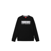 GUESS 盖尔斯 丹宁系列 男士圆领卫衣 X0BQ01R8BK1JBLK