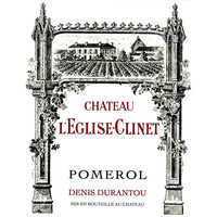 CHATEAU L'EGLISE-CLINET 克里奈教堂酒庄 克里奈教堂酒庄波美侯干型红葡萄酒 2015年