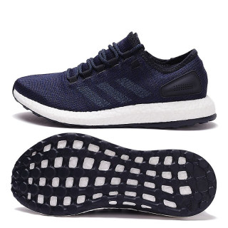 adidas 阿迪达斯 Pure Boost 2017 中性跑鞋 BA8898 午夜蓝 42